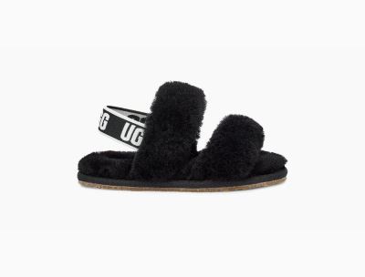 UGG Oh Yeah Slippers for Toddlers - Black India